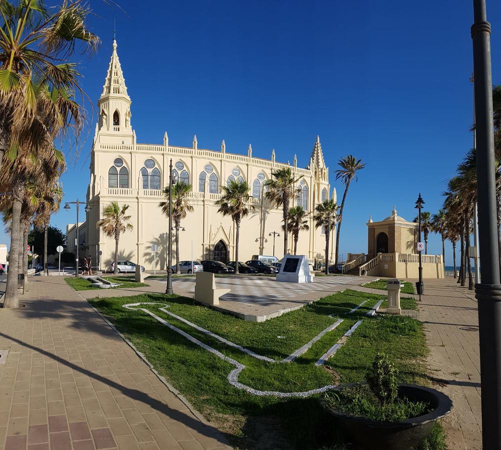 Hostal Los Arcos Hotell Chipiona Eksteriør bilde